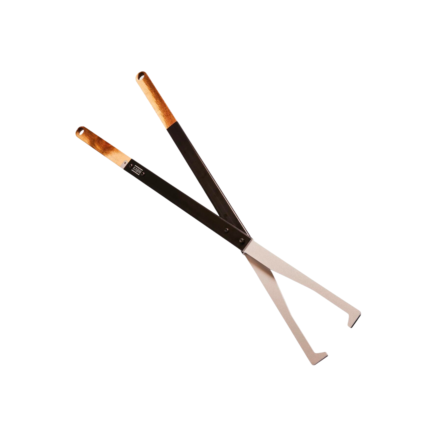 Kabin fire tongs log handler